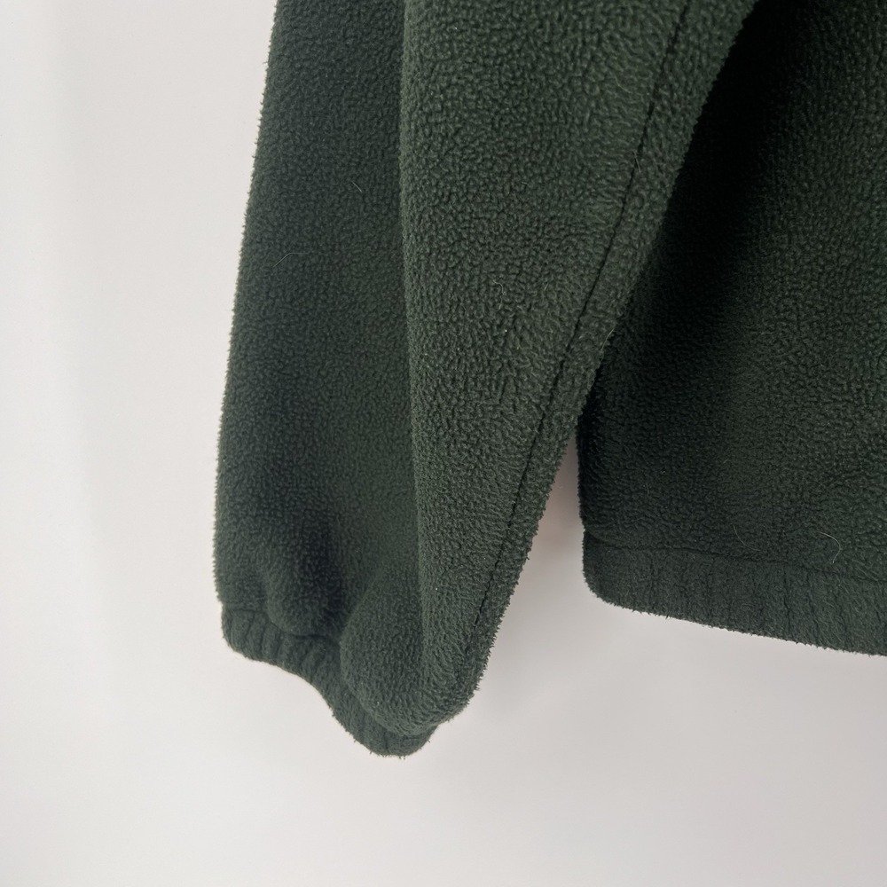 Vintage 90s Polo Ralph Lauren Fleece Full Zip Jacket Mens Large Green Polartec - Picture 6 of 10